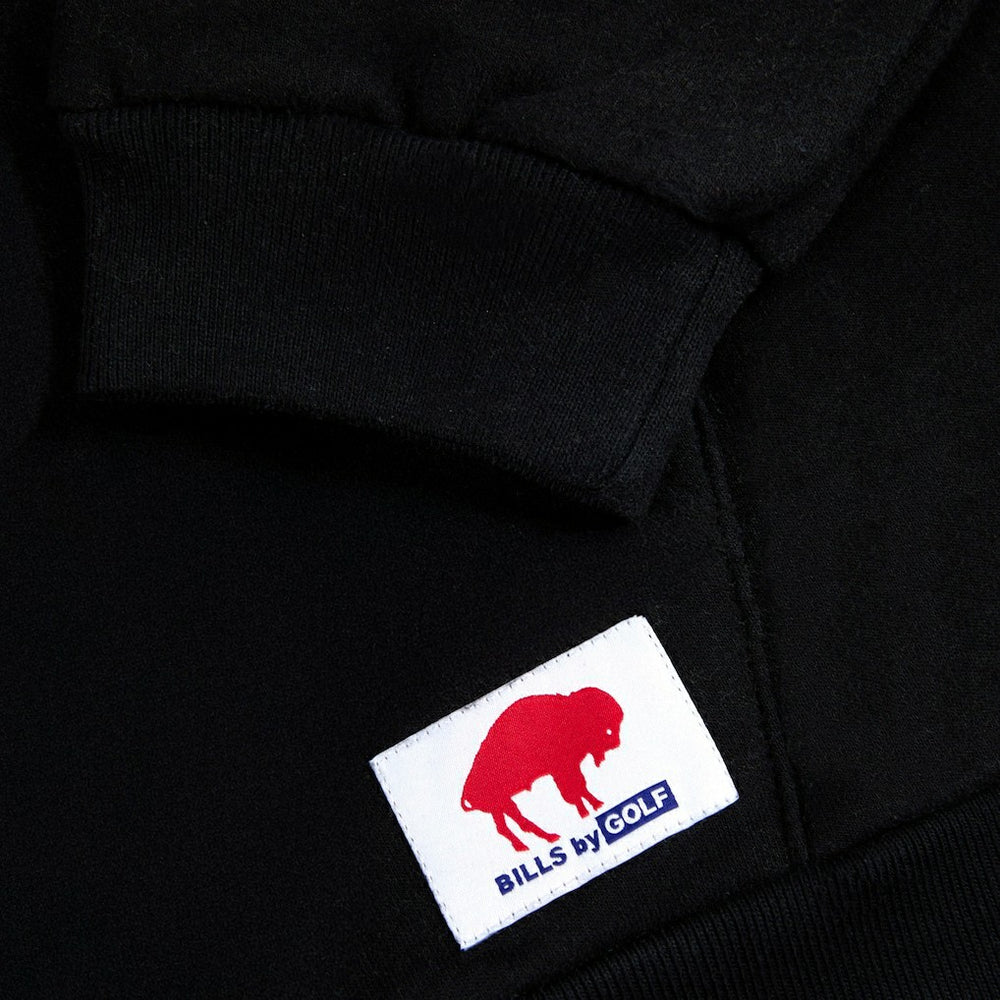 Buffalo Bills Golf Wang Unisex Cutout Hoodie Black - NFL