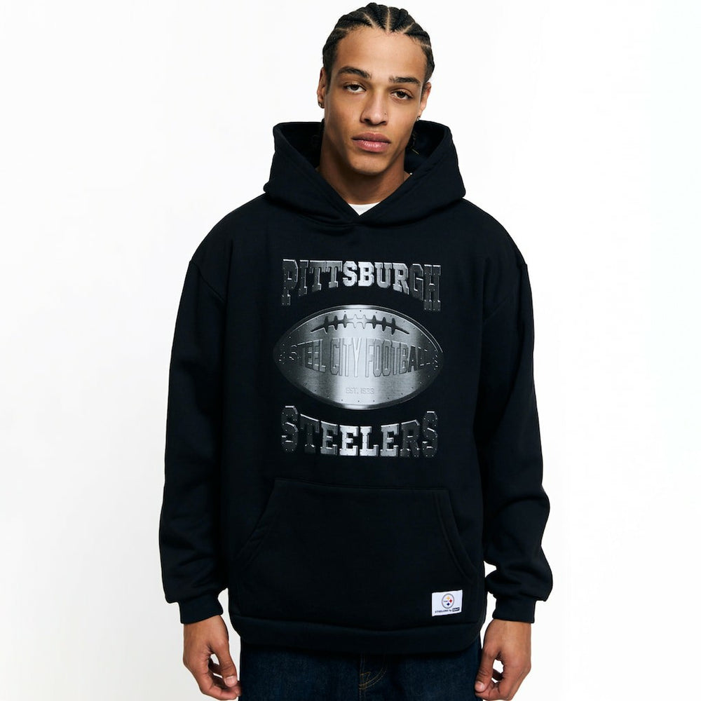 Pittsburgh Steelers Golf Wang Unisex Cutout Hoodie Black - NFL