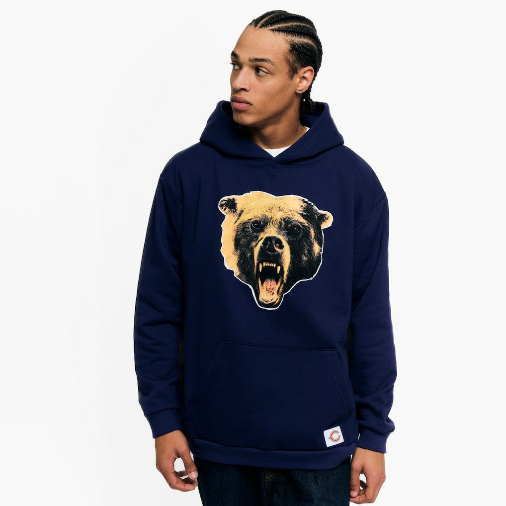 Chicago Bears Golf Wang Unisex Cutout Hoodie Navy - NFL