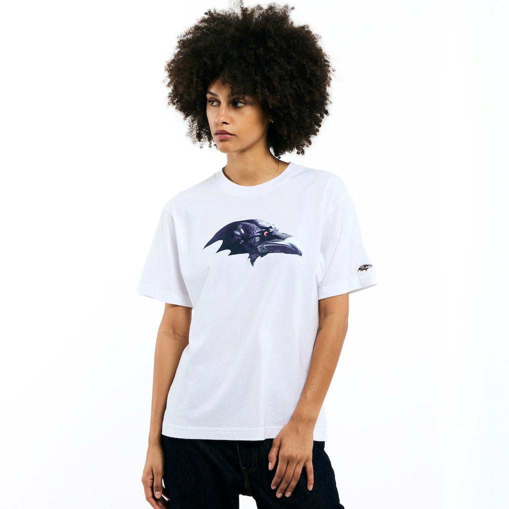 Baltimore Ravens Golf Wang Unisex Cutout T-Shirt White - NFL