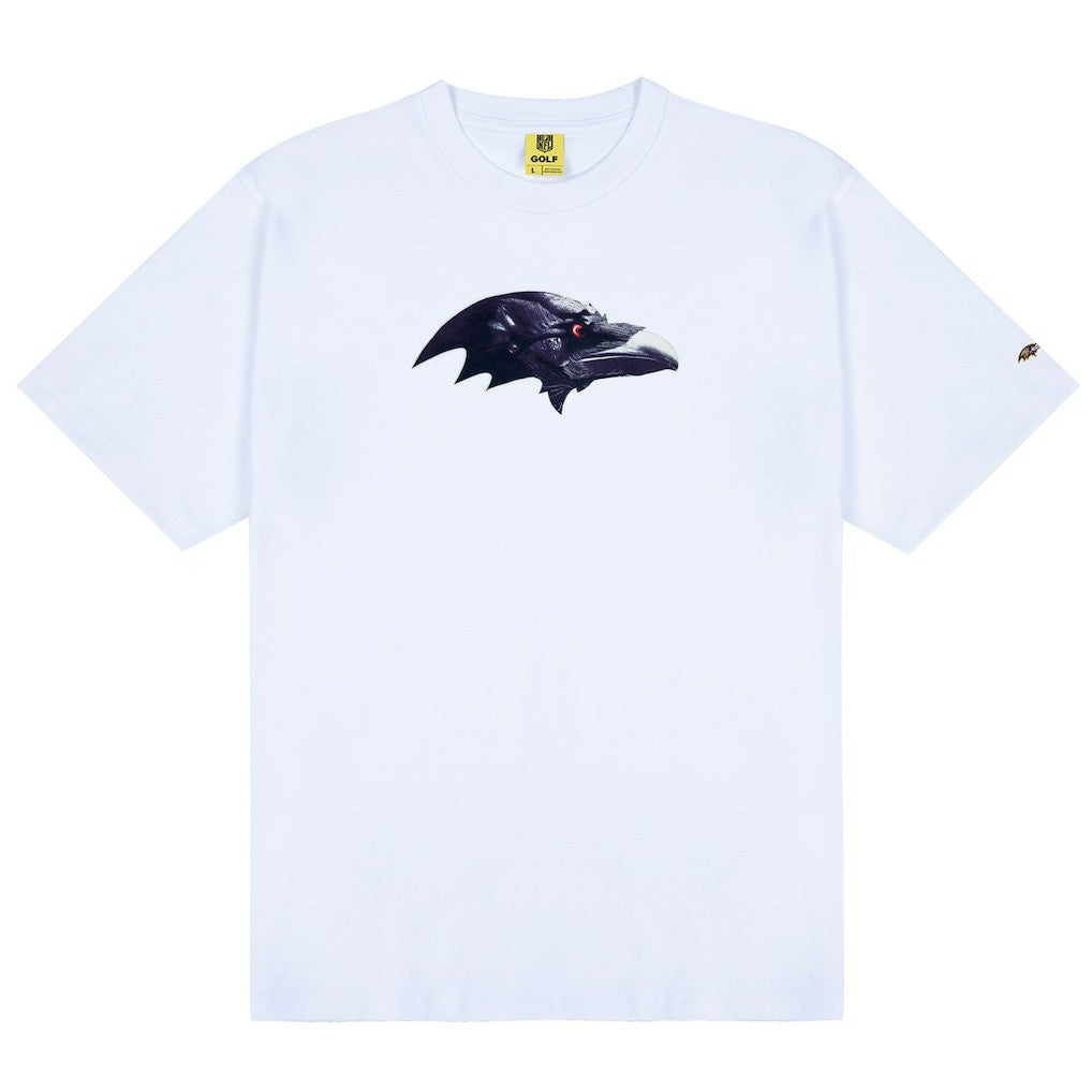 Baltimore Ravens Golf Wang Unisex Cutout T-Shirt White - NFL