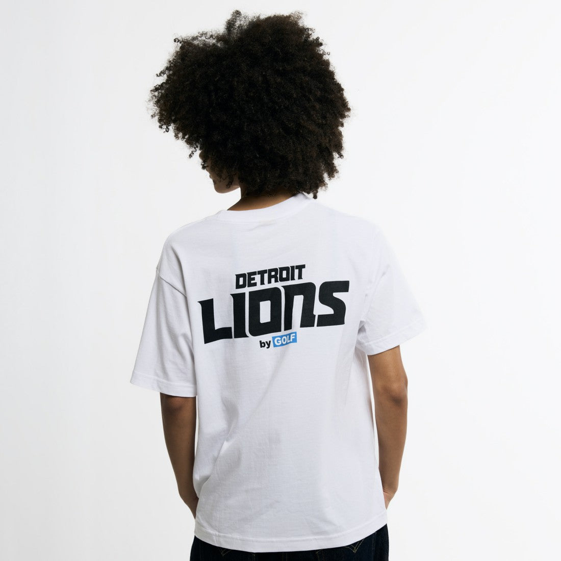 Detroit Lions Golf Wang Unisex Cutout T-Shirt White - NFL