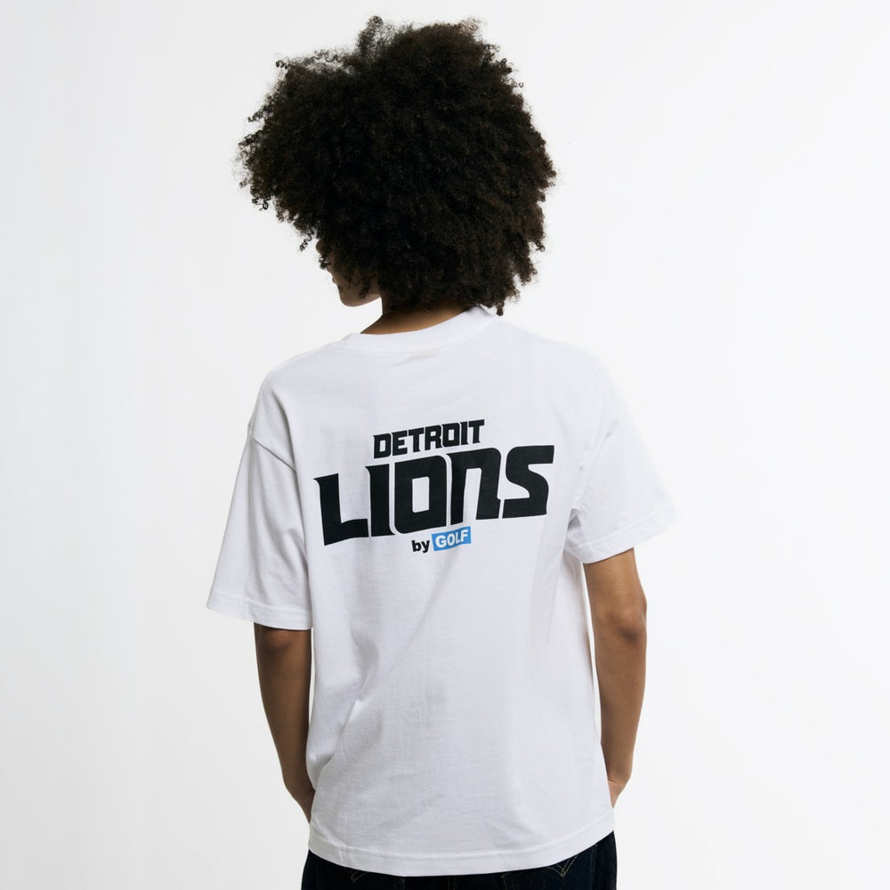 Detroit Lions Golf Wang Unisex Cutout T-Shirt White - NFL