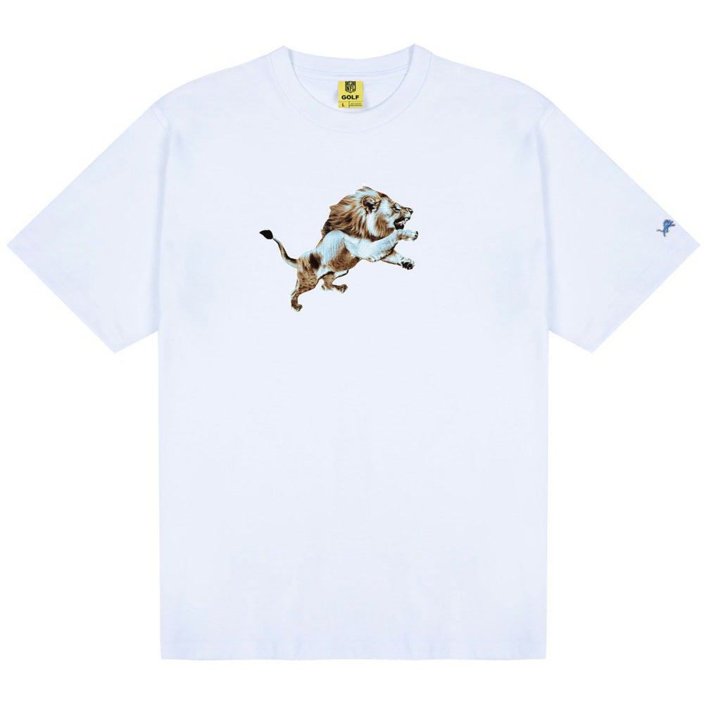 Detroit Lions Golf Wang Unisex Cutout T-Shirt White - NFL
