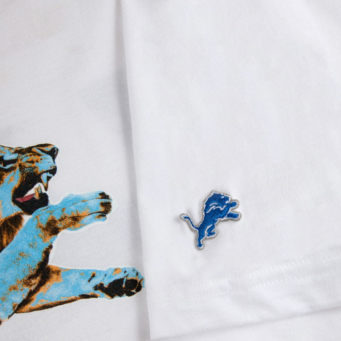 Detroit Lions Golf Wang Unisex Cutout T-Shirt White - NFL