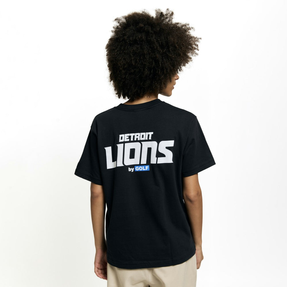 Detroit Lions Golf Wang Unisex Cutout T-Shirt Black - NFL