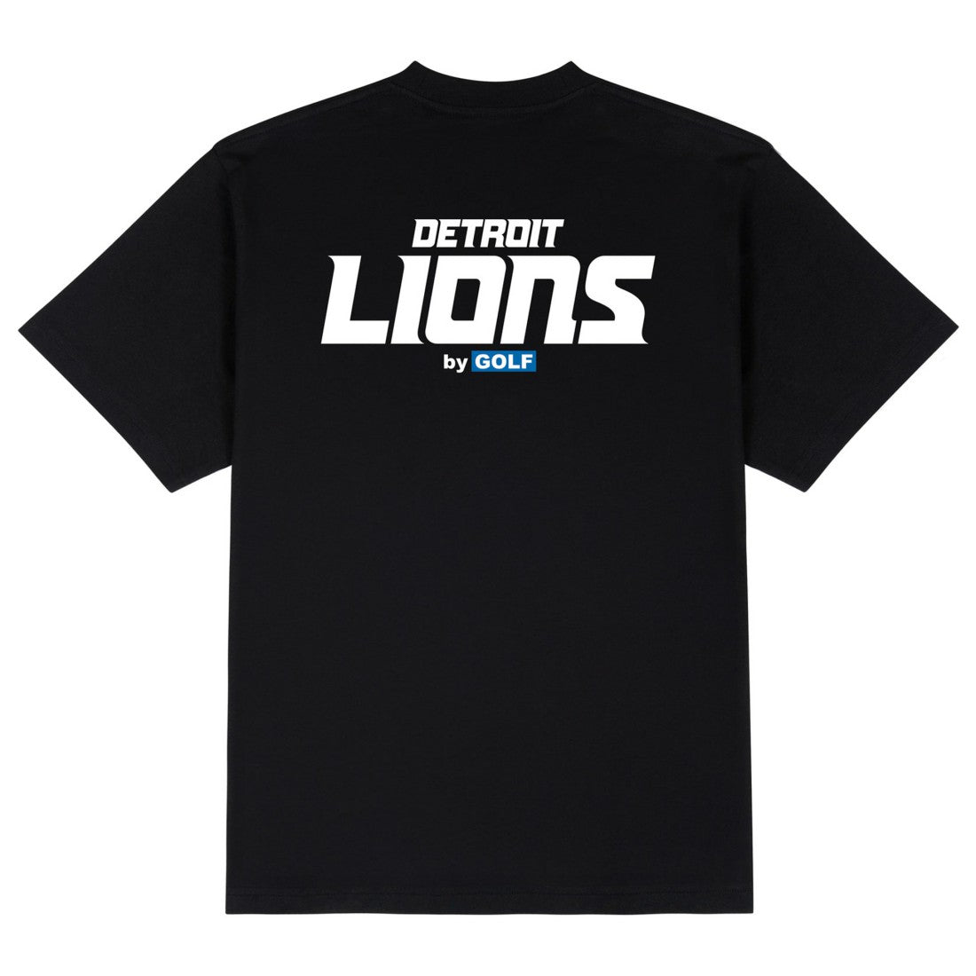 Detroit Lions Golf Wang Unisex Cutout T-Shirt Black - NFL