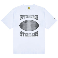 Pittsburgh Steelers Golf Wang Unisex Cutout T-Shirt White - NFL
