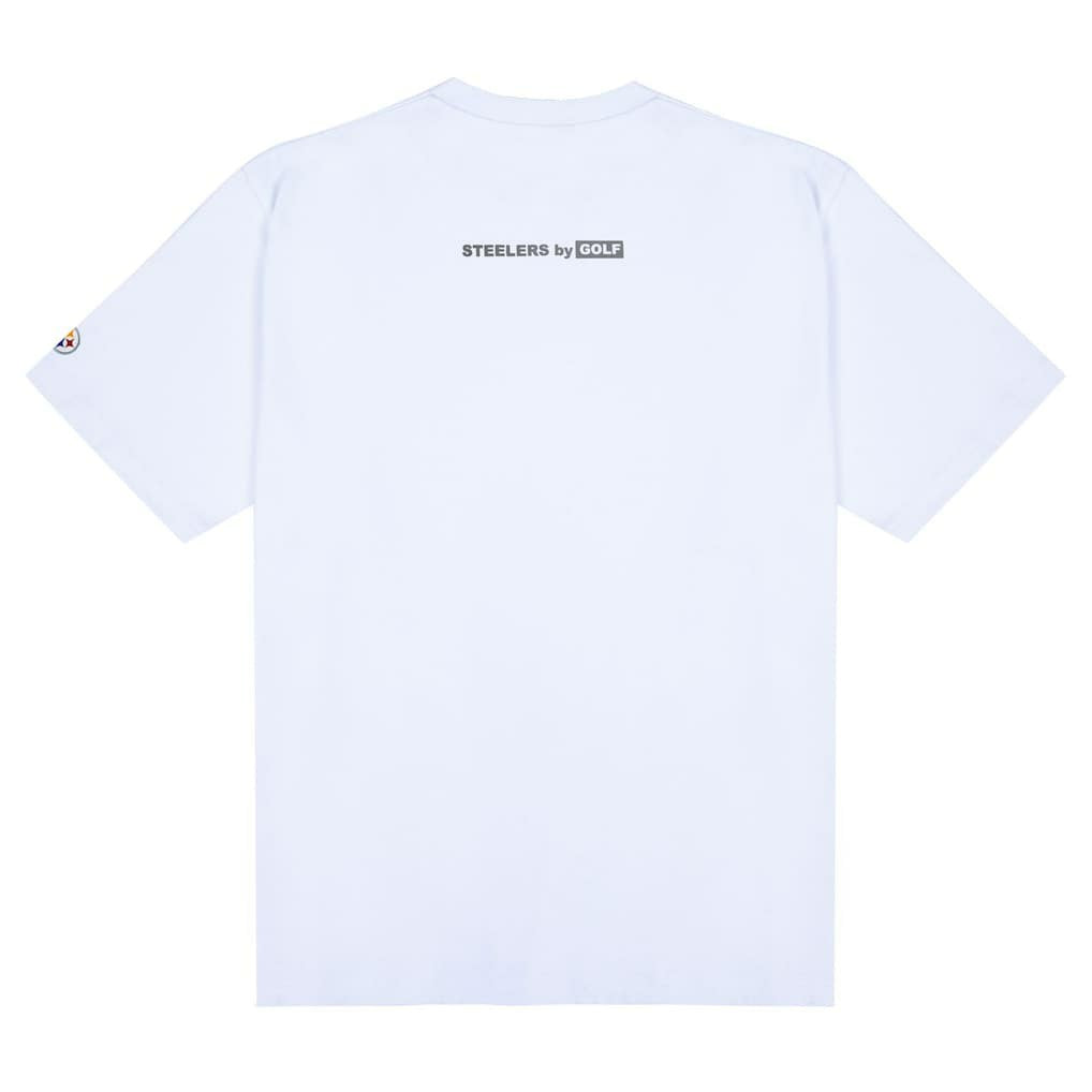 Pittsburgh Steelers Golf Wang Unisex Cutout T-Shirt White - NFL