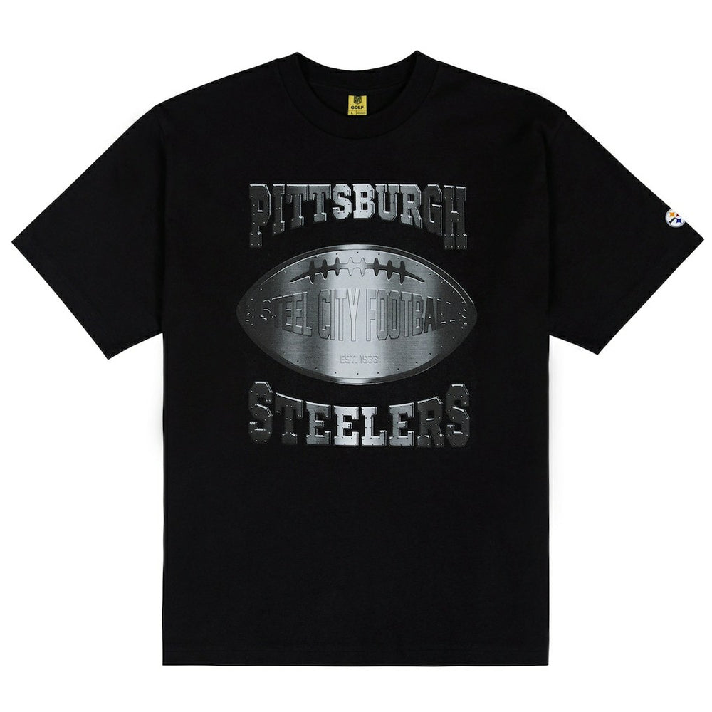 Pittsburgh Steelers Golf Wang Unisex Cutout T-Shirt Black - NFL