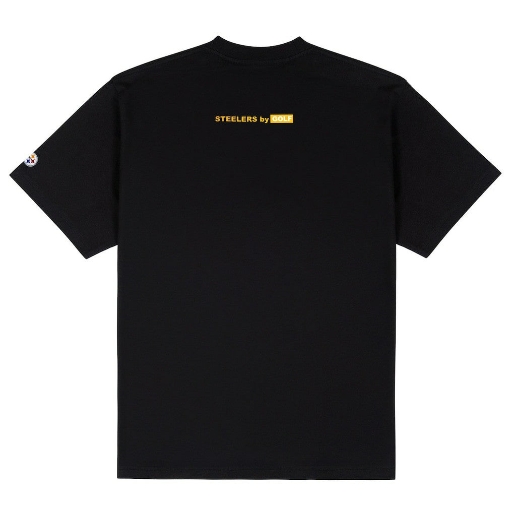 Pittsburgh Steelers Golf Wang Unisex Cutout T-Shirt Black - NFL