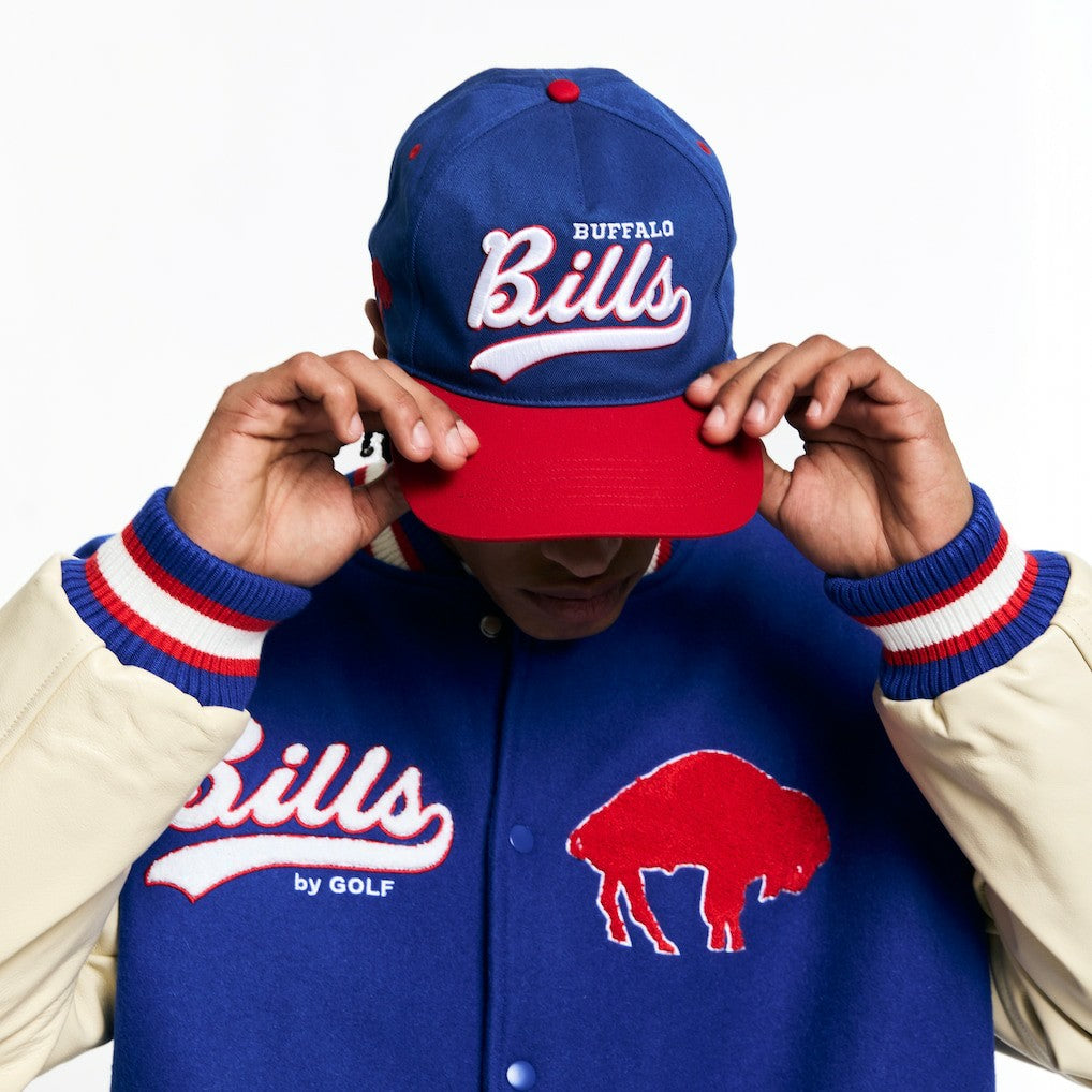 Buffalo Bills Golf Wang Unisex Snapback Hat Royal/Red - NFL