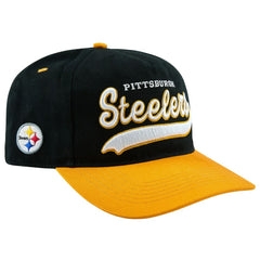 Pittsburgh Steelers Golf Wang Unisex Snapback Hat Black/Gold - NFL