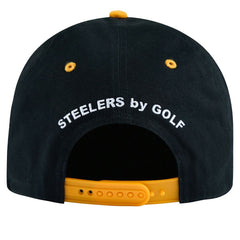 Pittsburgh Steelers Golf Wang Unisex Snapback Hat Black/Gold - NFL