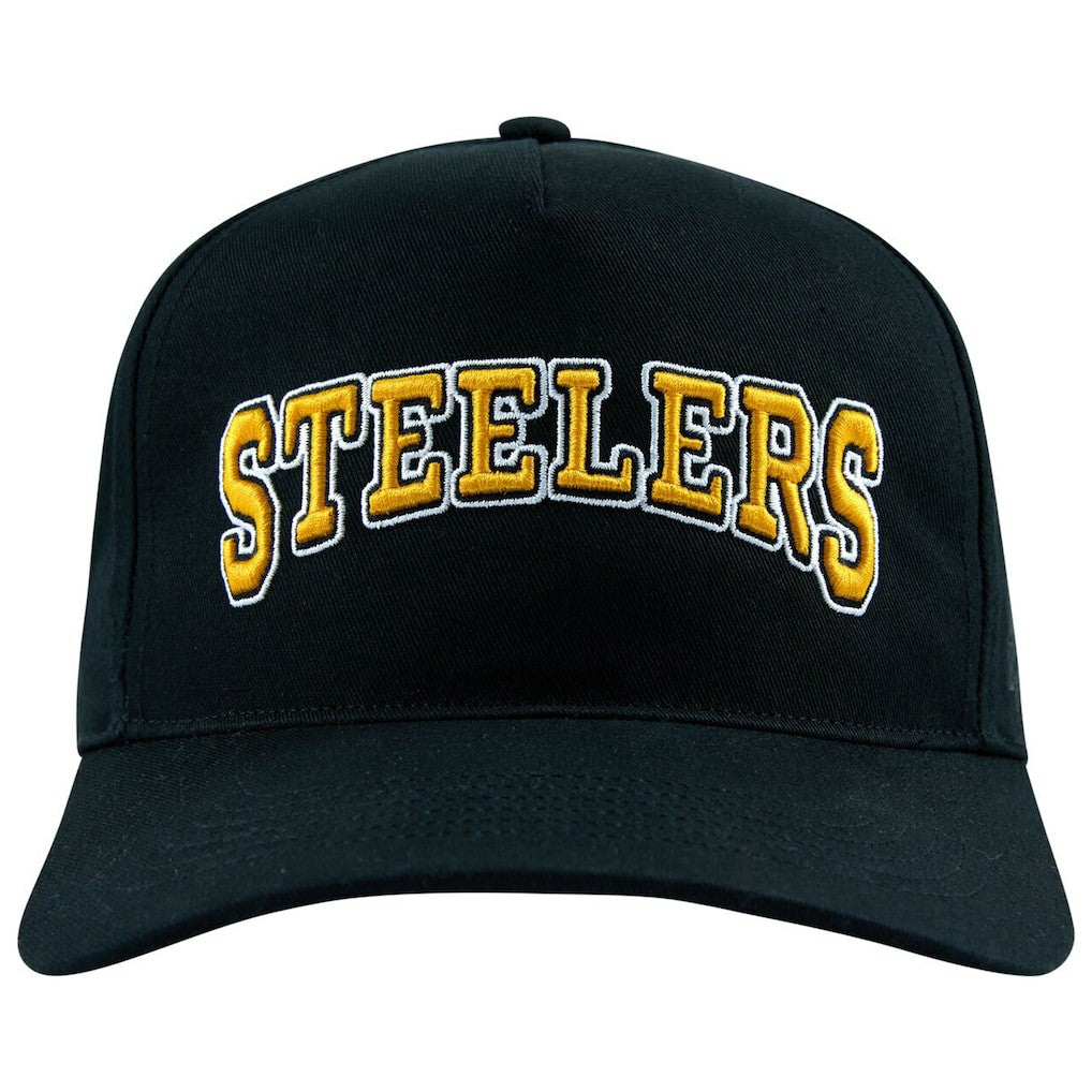 Pittsburgh Steelers Golf Wang Unisex Snapback Hat Black - NFL