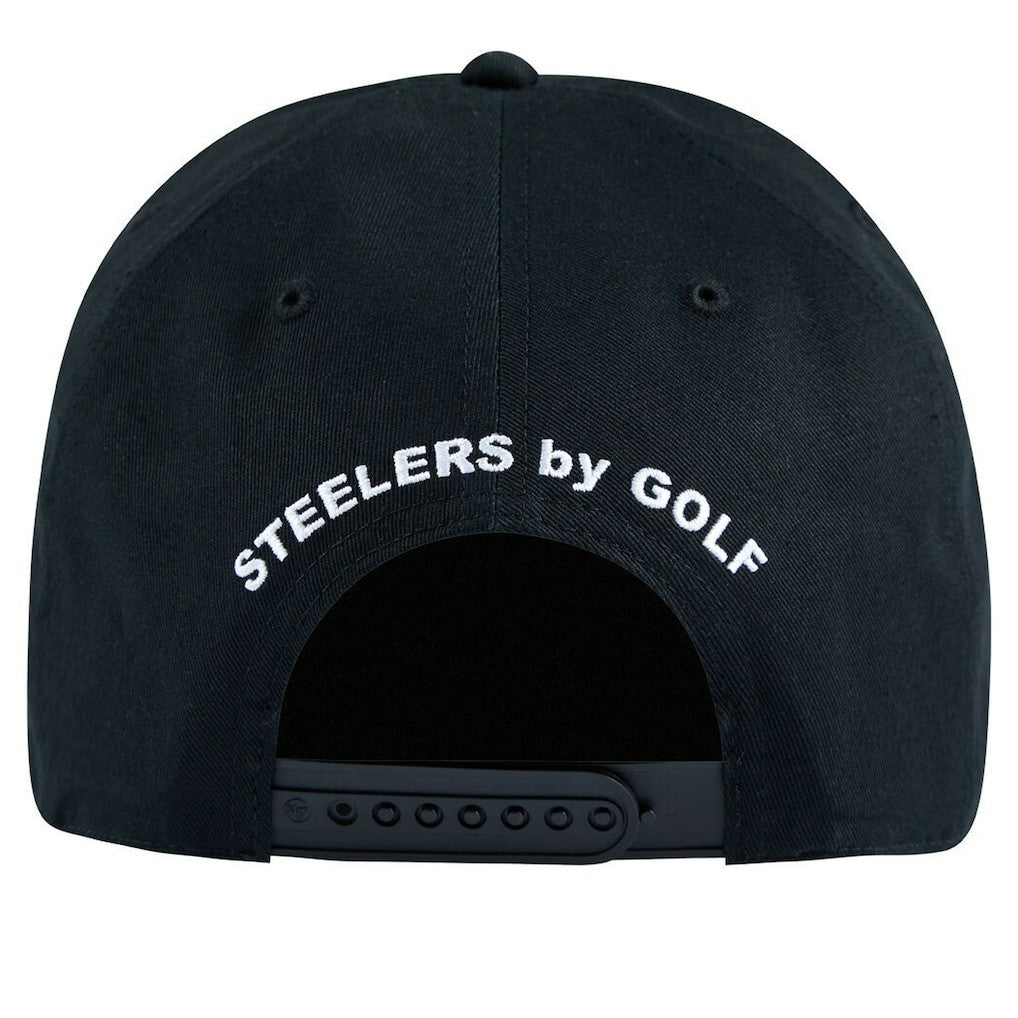 Pittsburgh Steelers Golf Wang Unisex Snapback Hat Black - NFL