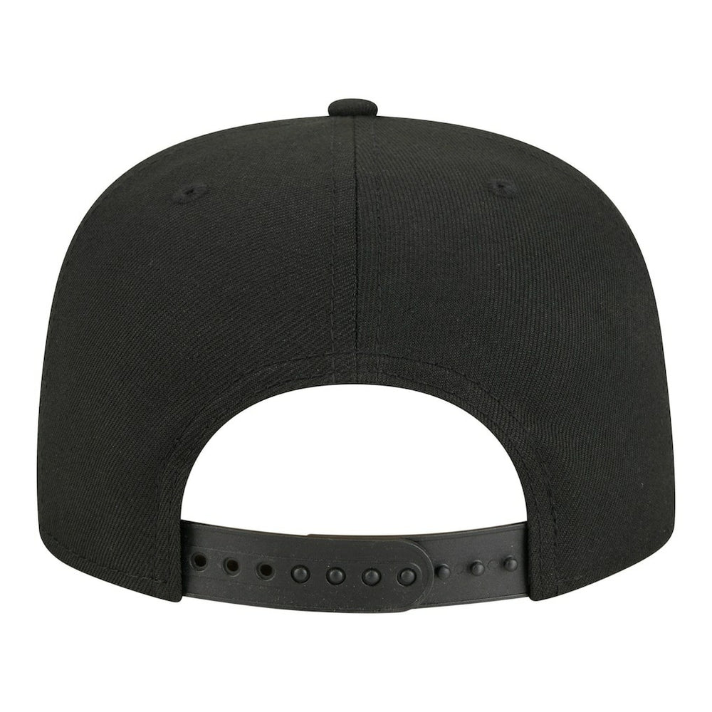 San Francisco 49ers New Era Super Bowl Ring 9FIFTY A-Frame Adjustable Hat Black - NFL