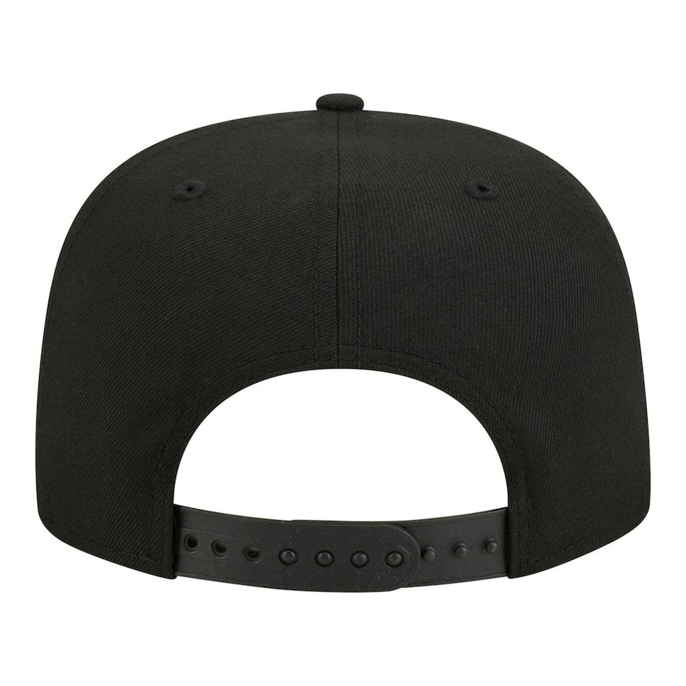 Pittsburgh Steelers New Era Super Bowl Ring 9FIFTY A-Frame Adjustable Hat Black - NFL