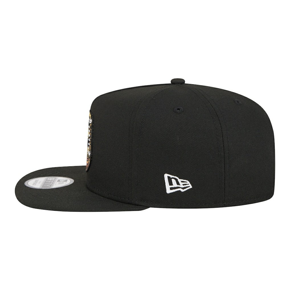Denver Broncos New Era Super Bowl Ring 9FIFTY A-Frame Adjustable Hat Black - NFL