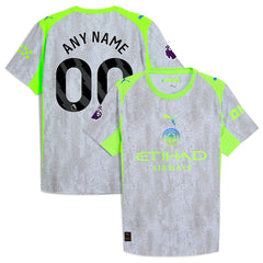 Puma Manchester City 2025/26 Third Custom Jerseys - Green/Neon Green