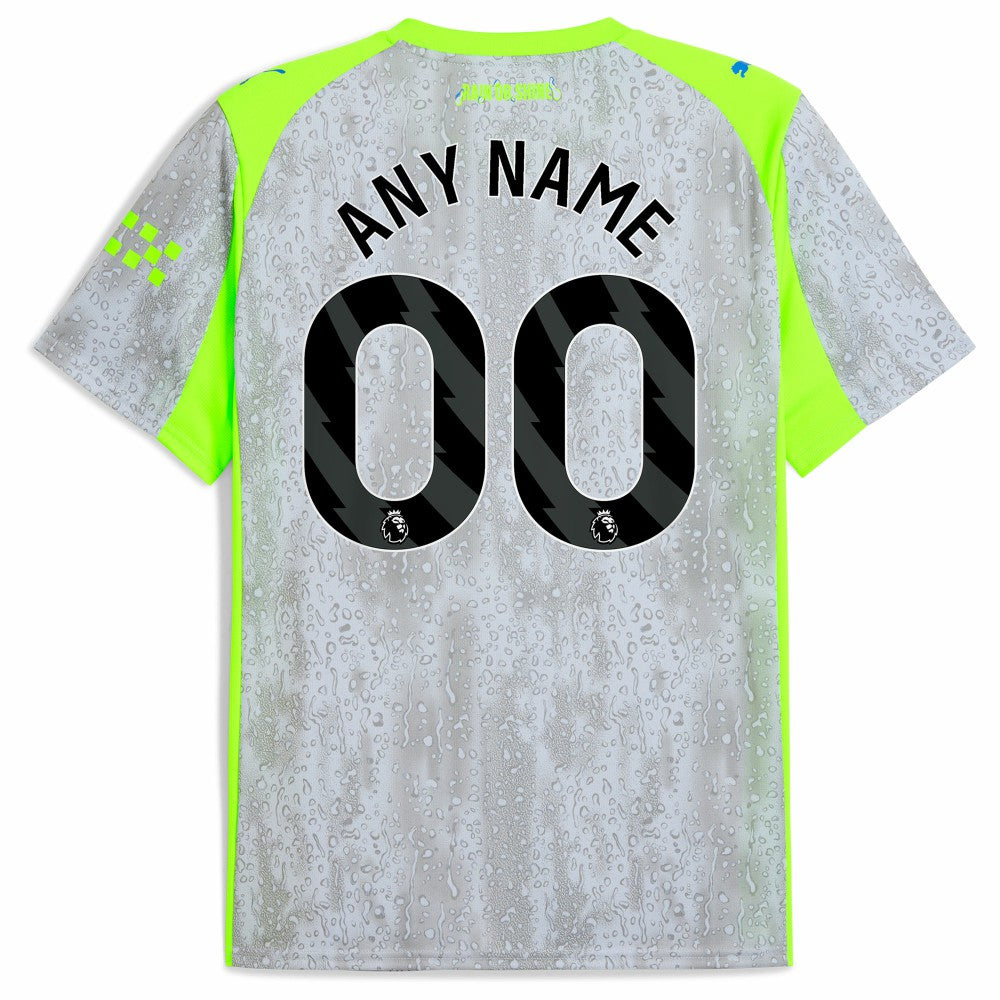 Puma Manchester City 2025/26 Third Replica Custom Jerseys - Green/Neon Green