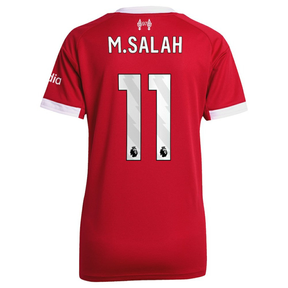 Adidas Mohamed Salah Liverpool Women's 2025/26 Home Replica Jerseys - Red