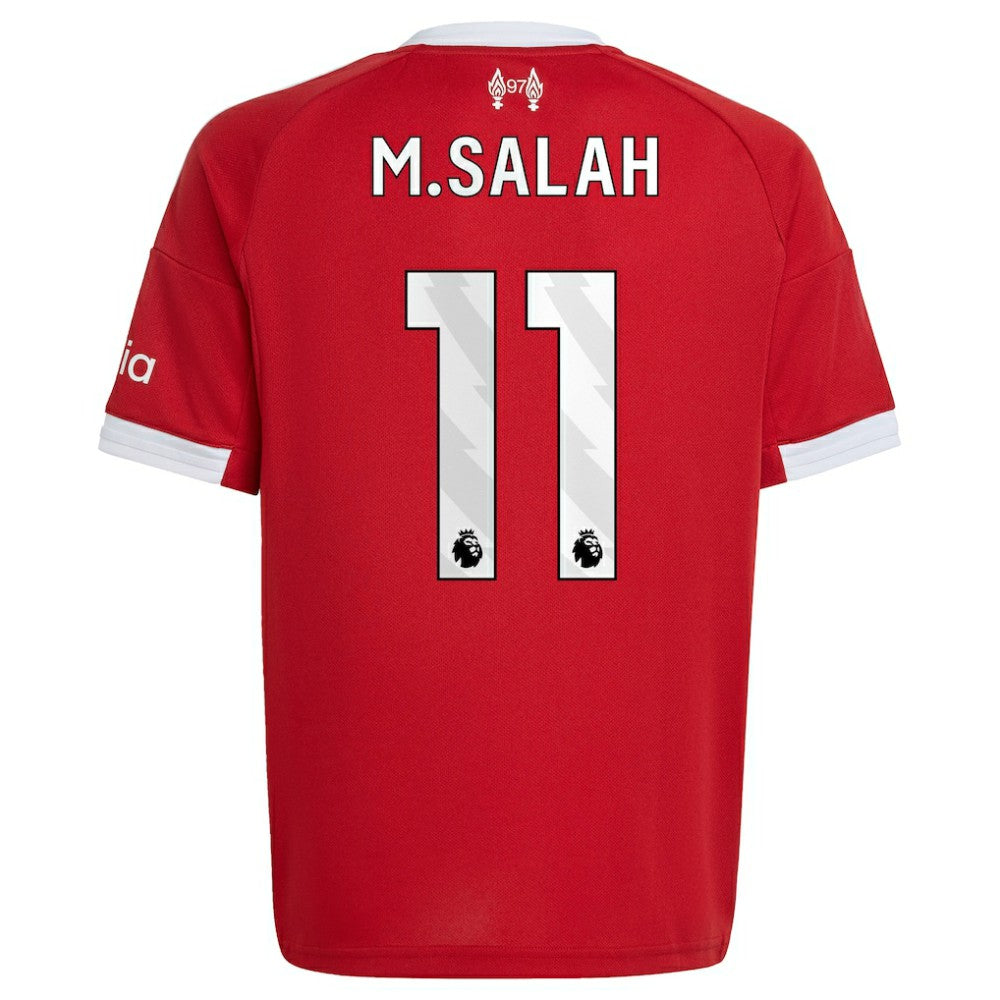 Adidas Mohamed Salah Liverpool Youth 2025/26 Home Replica Jerseys - Red