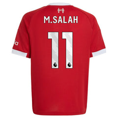 Adidas Mohamed Salah Liverpool Youth 2025/26 Home Replica Jerseys - Red