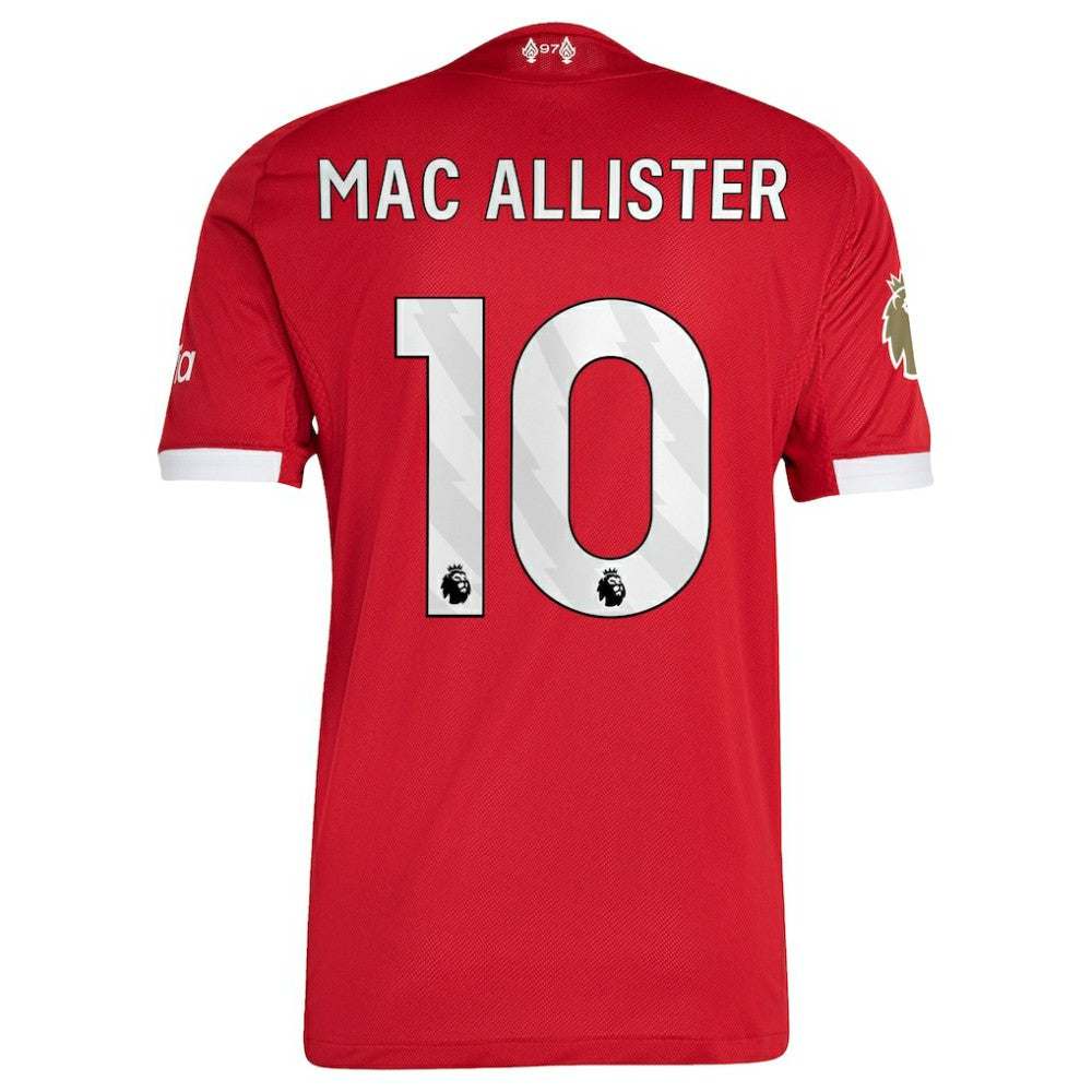 Adidas Alexis Mac Allister Liverpool 2025/26 Home Jerseys - Red
