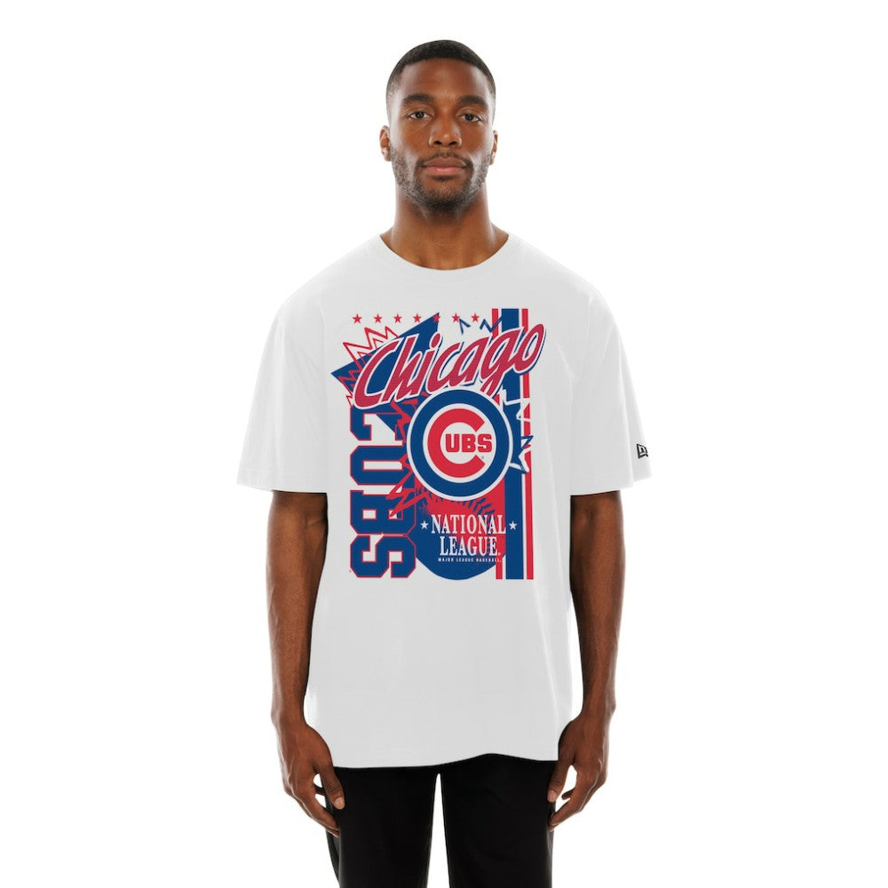 Chicago Cubs New Era Big Graphic Domestic T-Shirt Sale