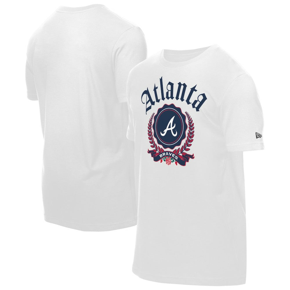 Atlanta Braves New Era Fleur Domestic T-Shirt Sale