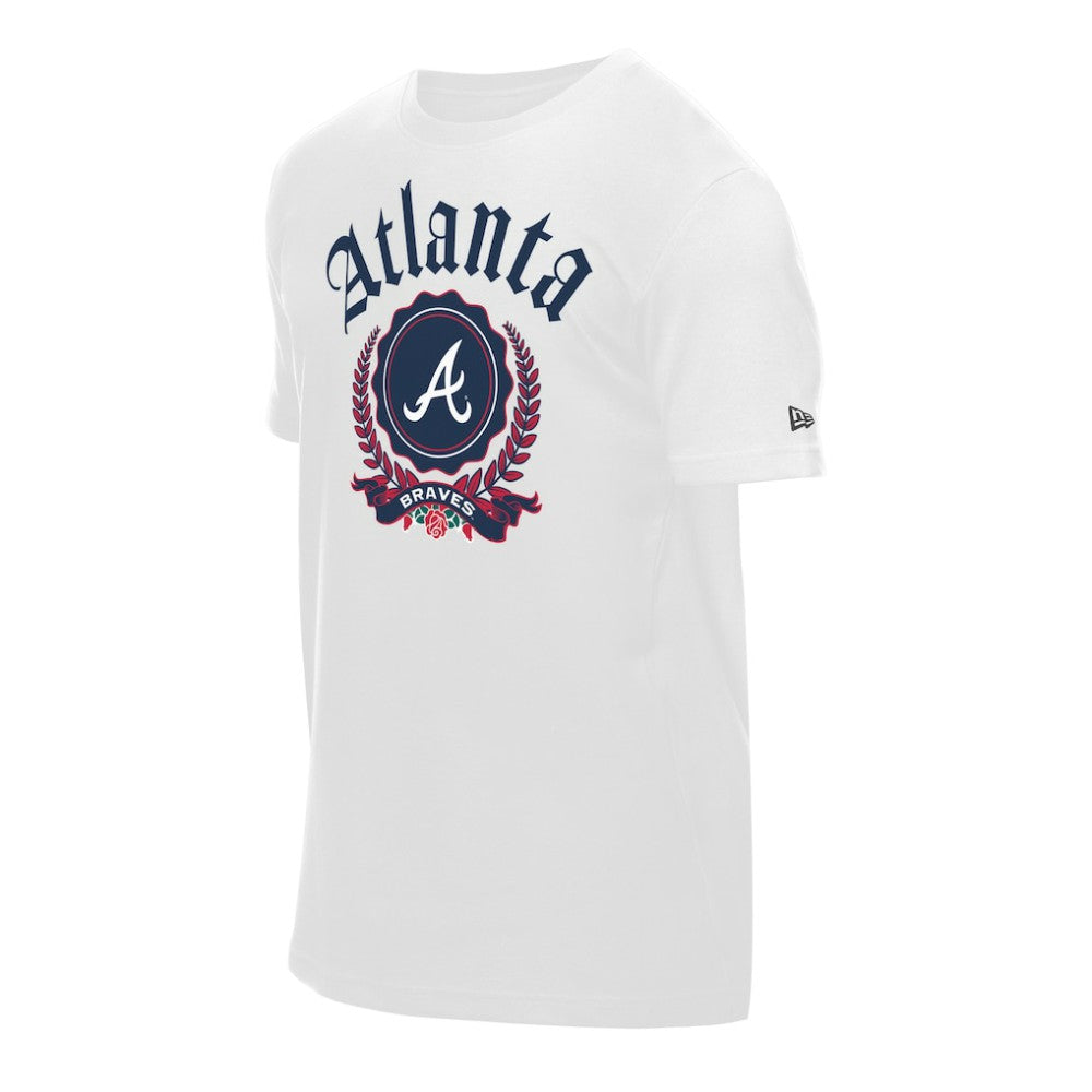 Atlanta Braves New Era Fleur Domestic T-Shirt Sale