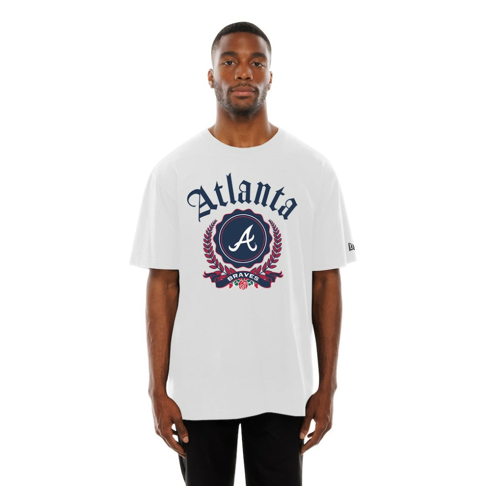Atlanta Braves New Era Fleur Domestic T-Shirt Sale
