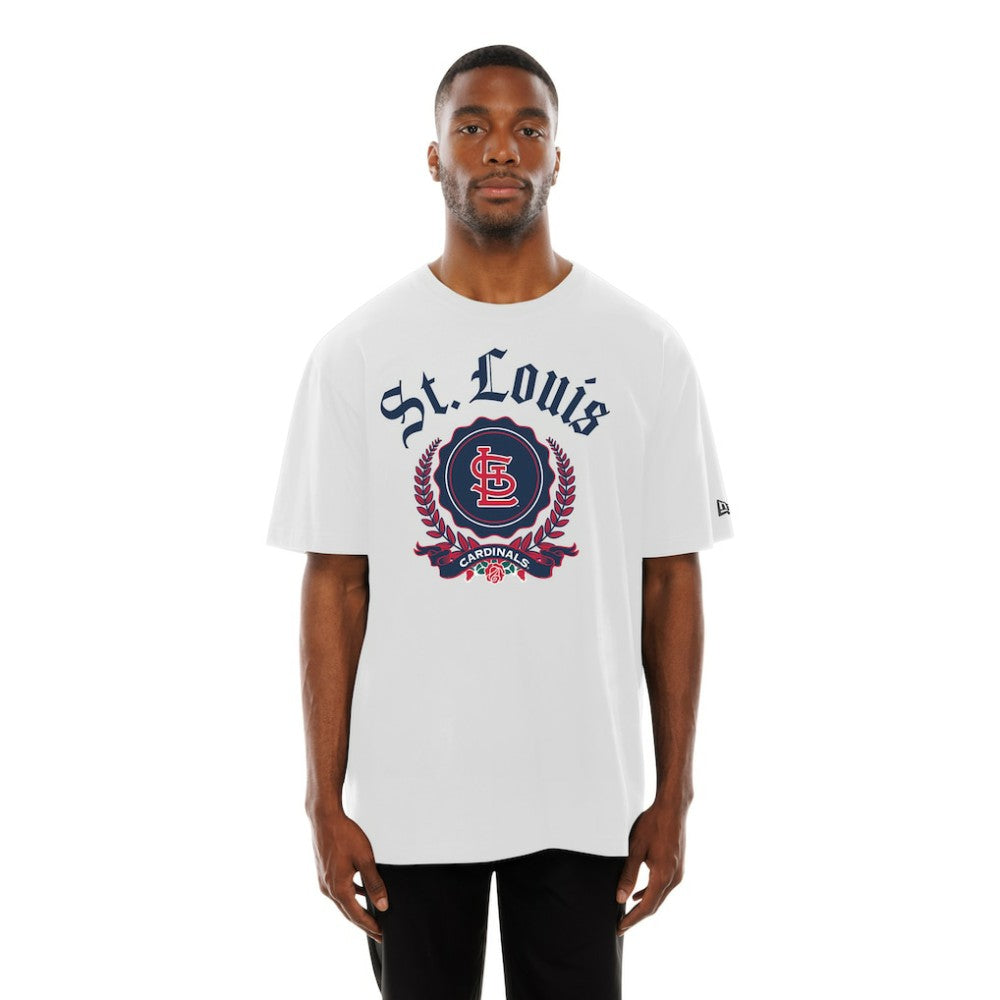 St. Louis Cardinals New Era Fleur Domestic T-Shirt Clearance