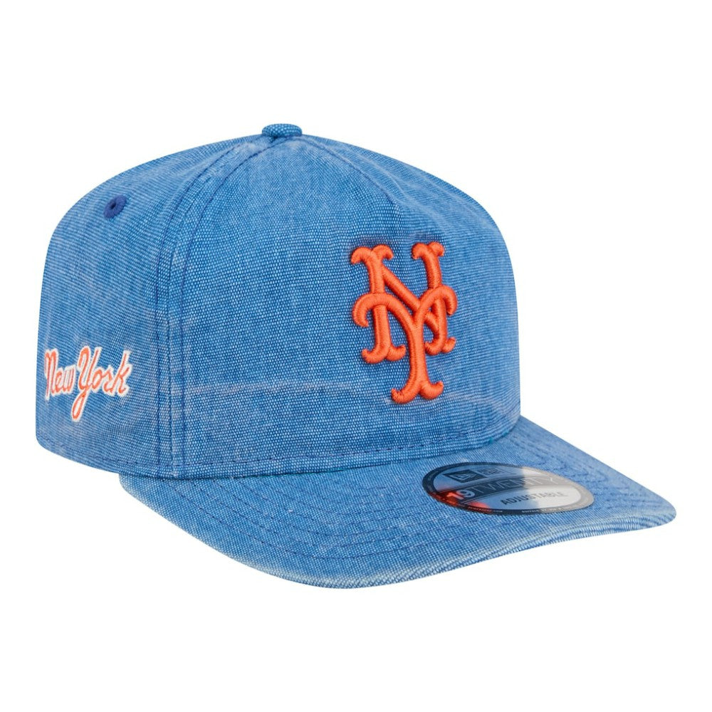 New York Mets New Era Throwback Denim Classic 19TWENTY Adjustable Hat Near Me