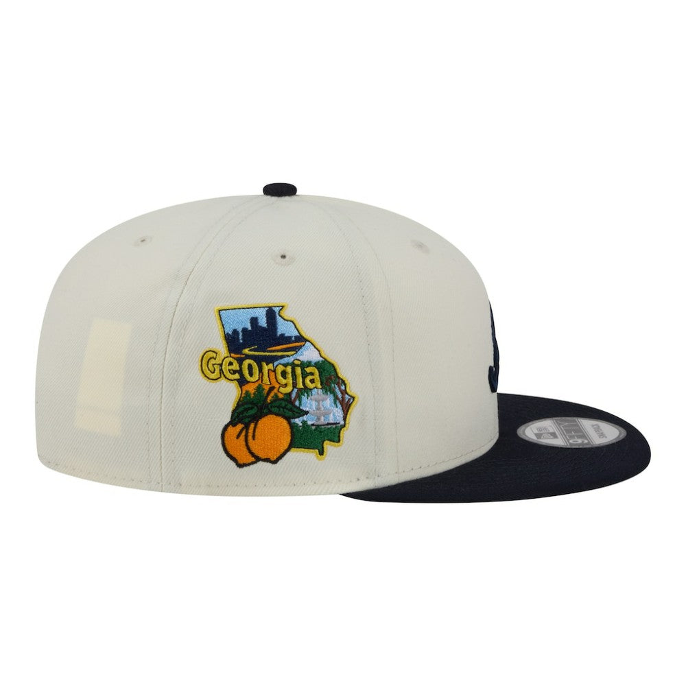 Atlanta Braves New Era Localized 9FIFTY Snapback Hat Sale