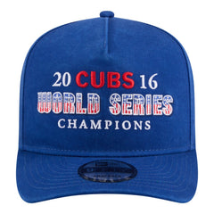 Chicago Cubs New Era 2016 World Series Champions Historic 9FIFTY A-Frame Snapback Hat Lifestyle