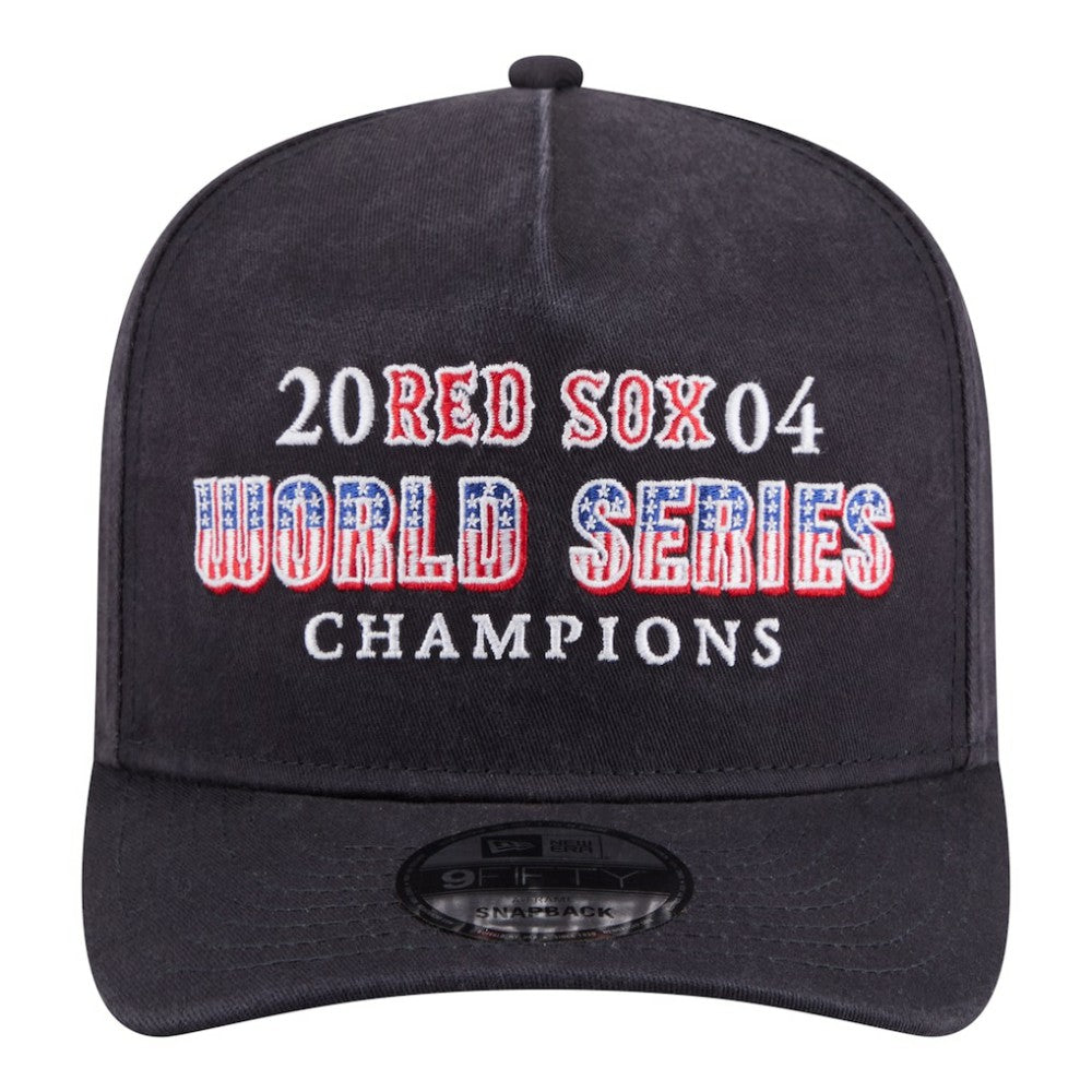 Boston Red Sox New Era 2004 World Series Champions Historic 9FIFTY A-Frame Snapback Hat discount