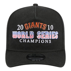 San Francisco Giants New Era 2010 World Series Champions Historic 9FIFTY A-Frame Snapback Hat Lifestyle