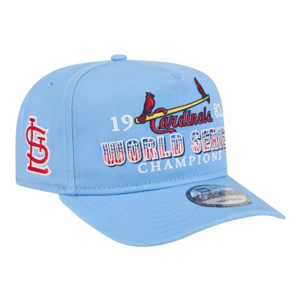 St. Louis Cardinals New Era 1982 World Series Champions Historic 9FIFTY A-Frame Snapback Hat Clearance
