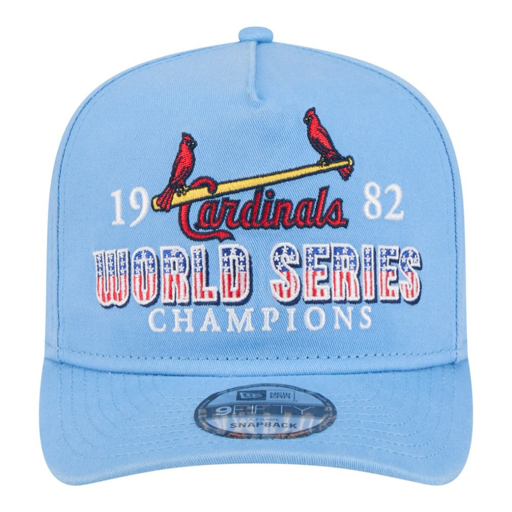 St. Louis Cardinals New Era 1982 World Series Champions Historic 9FIFTY A-Frame Snapback Hat Clearance