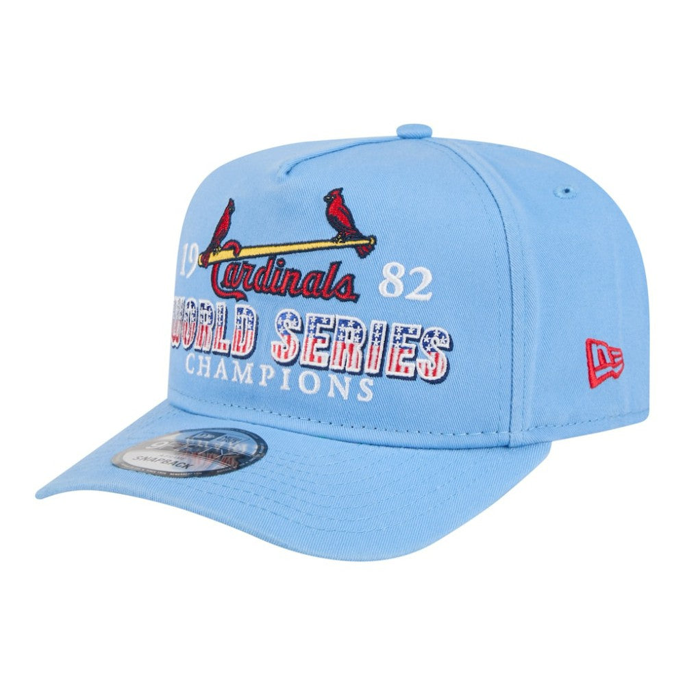 St. Louis Cardinals New Era 1982 World Series Champions Historic 9FIFTY A-Frame Snapback Hat Clearance