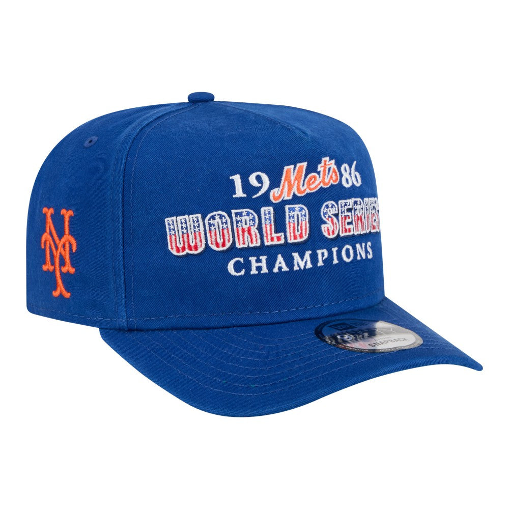 New York Mets New Era 1986 World Series Champions Throwback 9FIFTY A-Frame Snapback Hat Online