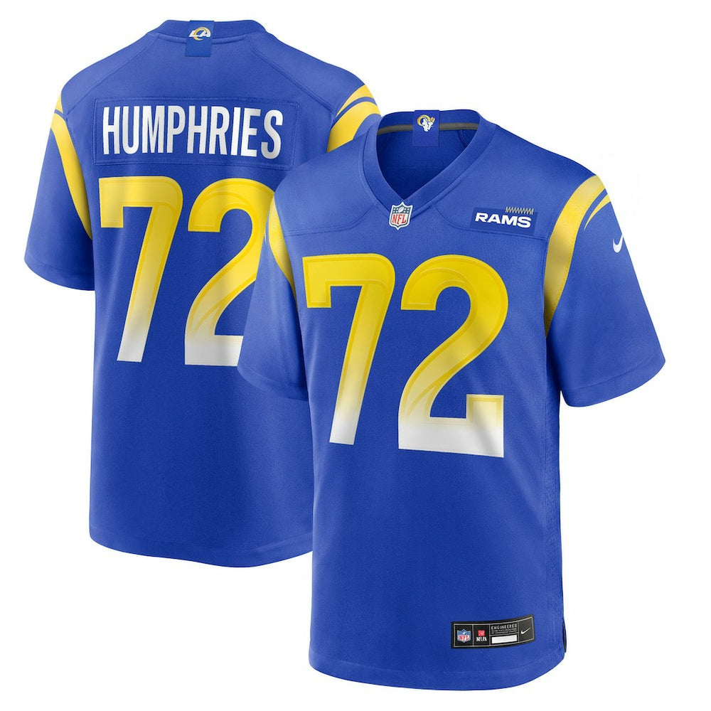 D.J. Humphries Los Angeles Rams Team Game Jersey Royal - Nike