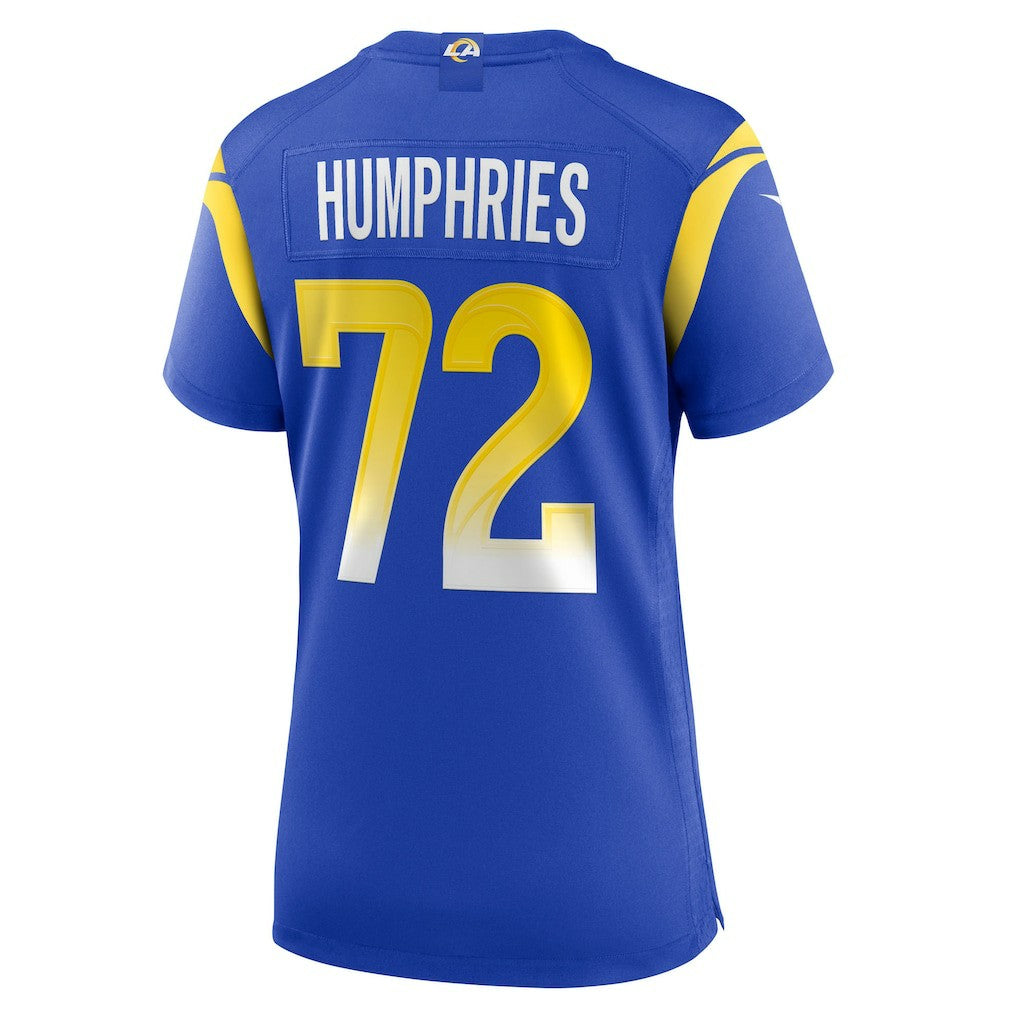D.J. Humphries Los Angeles Rams Women's Team Game Jersey Royal - Nike