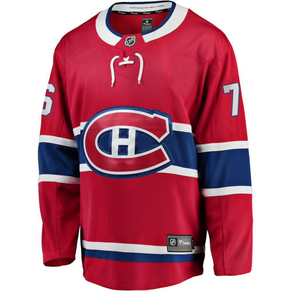 Zack Bolduc Montreal Canadiens - Fanatics Home Breakaway Jersey Red