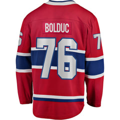 Zack Bolduc Montreal Canadiens - Fanatics Home Breakaway Jersey Red