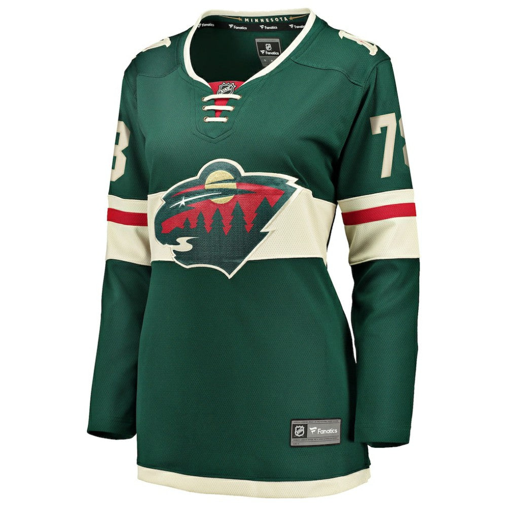 Nico Sturm Minnesota Wild Fanatics Women's Home Breakaway Jersey - Green | NHL Jerseys