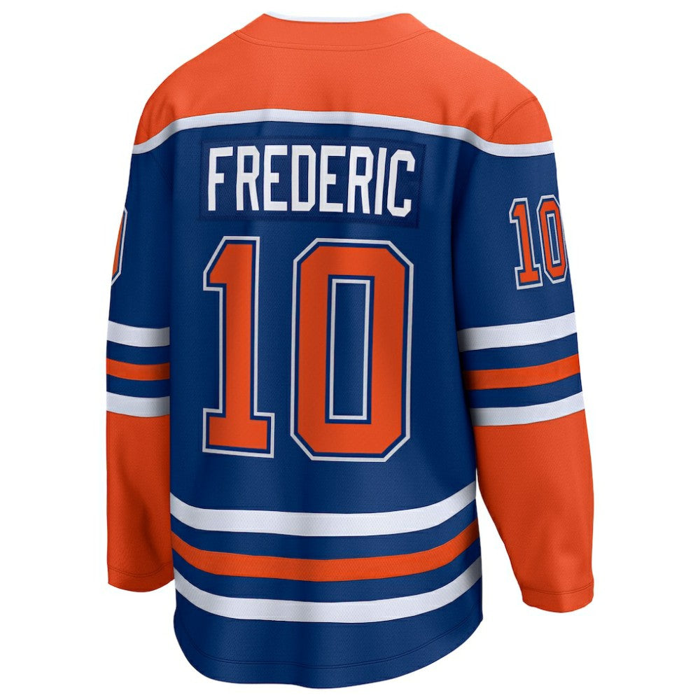 Trent Frederic Edmonton Oilers - Fanatics Home Breakaway Jersey Royal