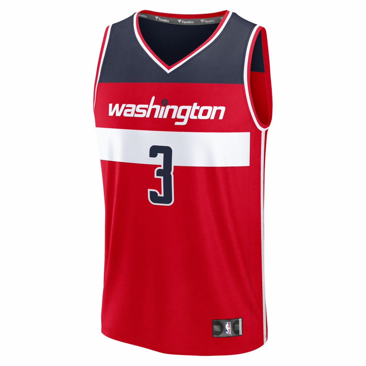 CJ McCollum Washington Wizards Youth Fast Break Replica Player Jersey - Icon Edition - Red | NBA Jerseys